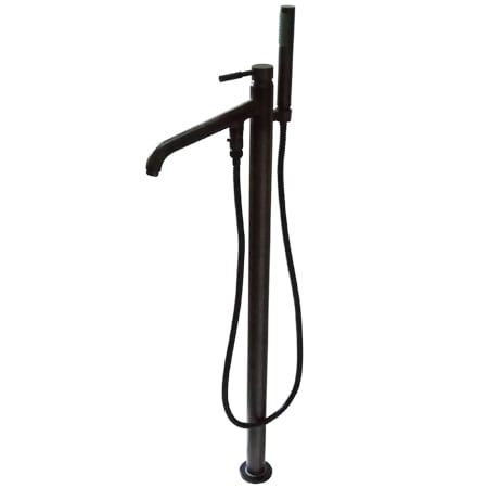 A large image of the Kingston Brass KS813.DL Oil Rubbed Bronze