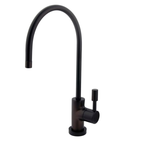 A large image of the Kingston Brass KS819.DL+ Oil Rubbed Bronze