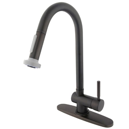 A large image of the Kingston Brass KS888.DL Oil Rubbed Bronze