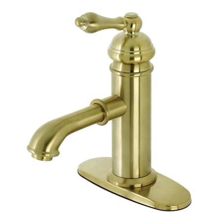 A large image of the Kingston Brass KS741.ACL Brushed Brass