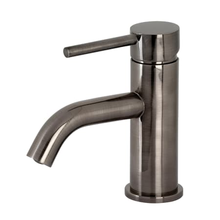 A large image of the Kingston Brass LS822.DL Black Stainless