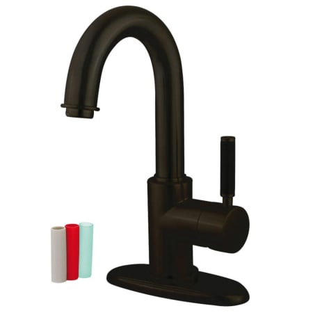 A large image of the Kingston Brass FS843.DKL Oil Rubbed Bronze