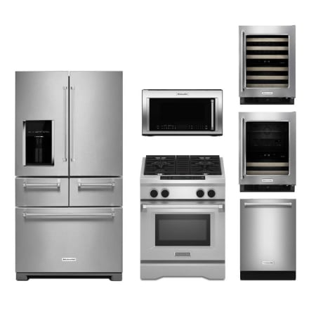 KitchenAid KA-FD36FS-DF30FS-30OTR1200-24BI-R