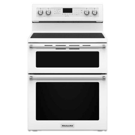 A large image of the KitchenAid KFED500E White