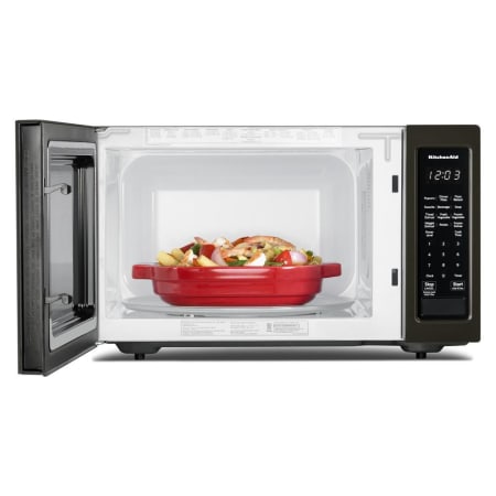 A large image of the KitchenAid KMCS1016G Alternate Image