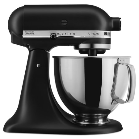 A large image of the KitchenAid KSM150PS Matte Black