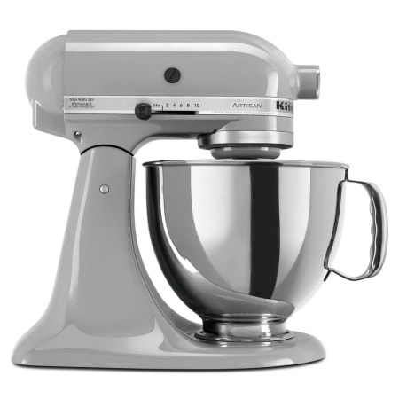 A large image of the KitchenAid KSM150PS Metallic Chrome