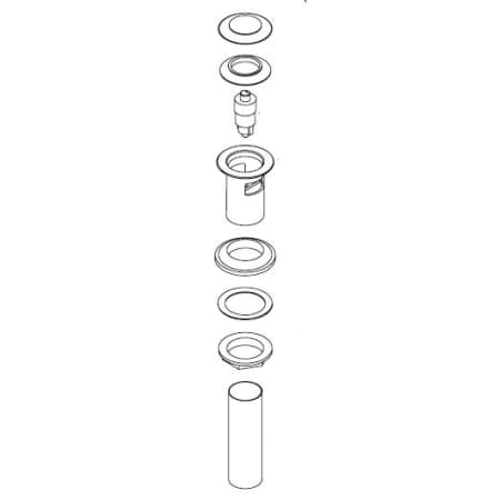 A large image of the Kohler 88881-CP Polished Chrome