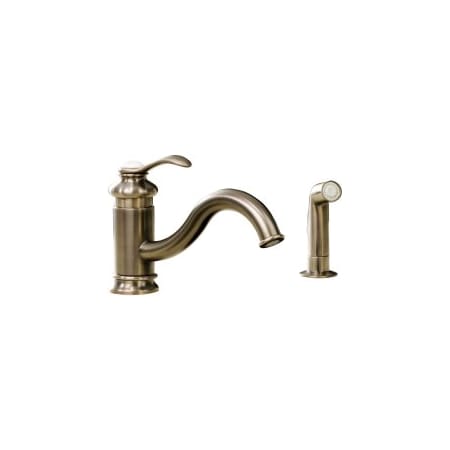 A large image of the Kohler K-12176 Brazen Bronze