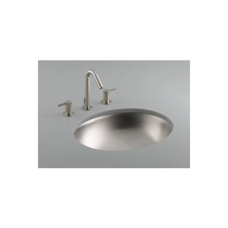 A large image of the Kohler K-2608 Stainless Steel