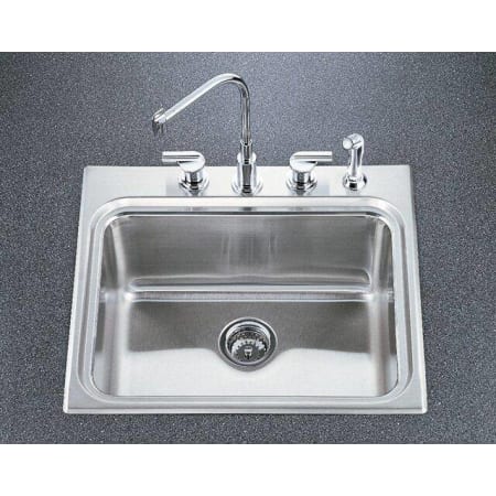 A large image of the Kohler K-3206-4 Stainless Steel