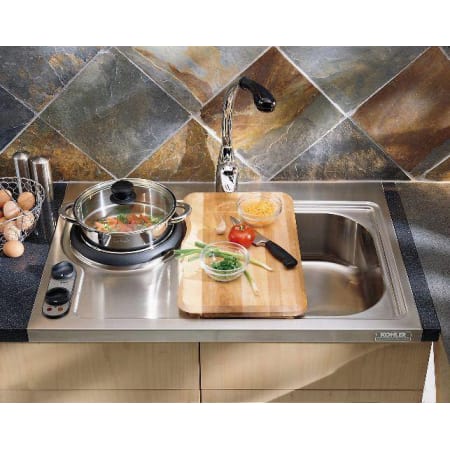 Kohler K-3309-1-NA Stainless Steel Fixture Kitchen Sink ...
