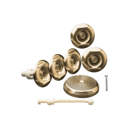 A large image of the Kohler K-9695 Brushed Bronze