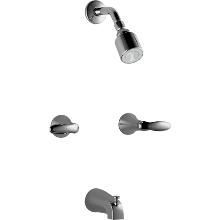 A large image of the Kohler K-T15201-4 Polished Chrome