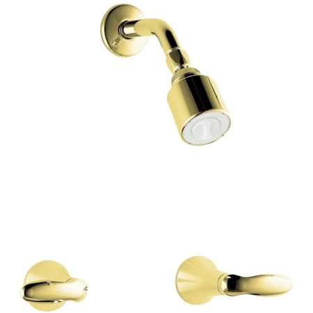 A large image of the Kohler K-T15211-4 Polished Brass
