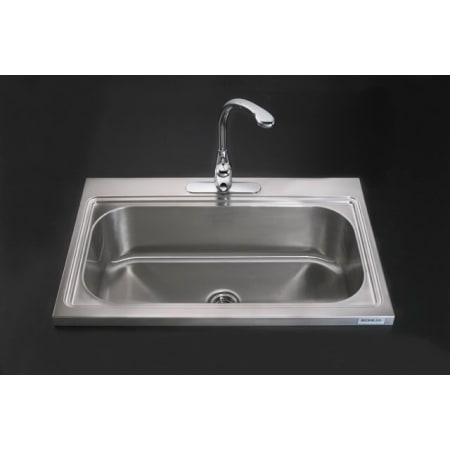 A large image of the Kohler K-3375-3 Stainless Steel