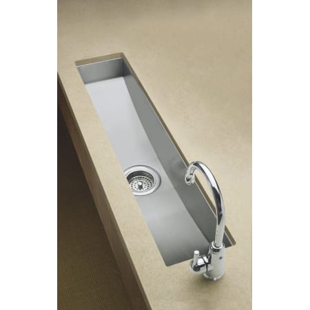 A large image of the Kohler K-3156 Stainless Steel