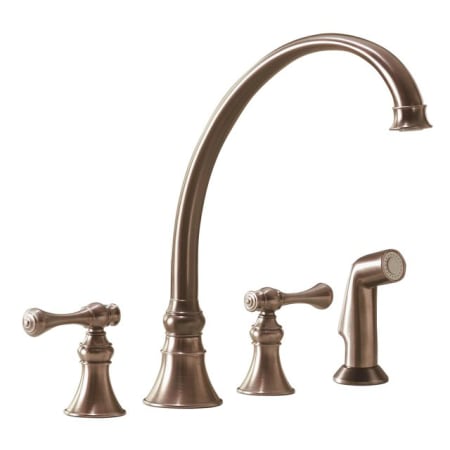 A large image of the Kohler K-16109-4A Brazen Bronze