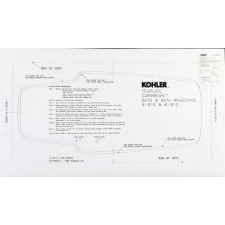 A large image of the Kohler K-586 na