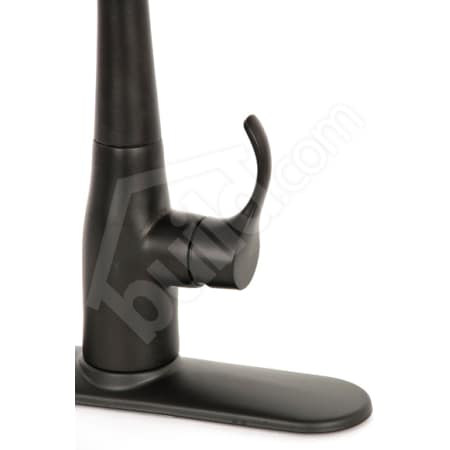 Kohler K-596-BL Matte Black Simplice Single-Hole Kitchen Sink Faucet ...