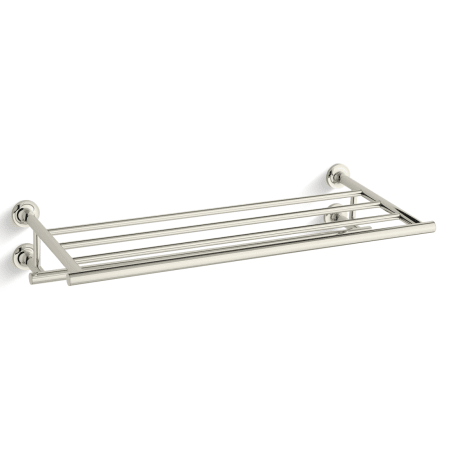 A large image of the Kohler K-14381 Vibrant Polished Nickel