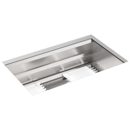 A large image of the Kohler K-23651 Stainless Steel