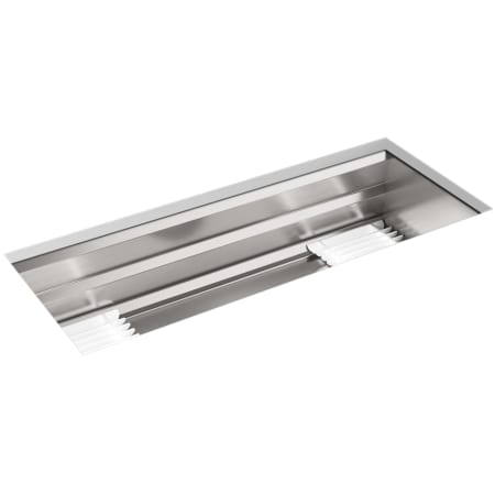 A large image of the Kohler K-23652 Stainless Steel