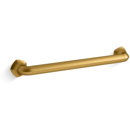 A large image of the Kohler K-27080 Vibrant Brushed Moderne Brass