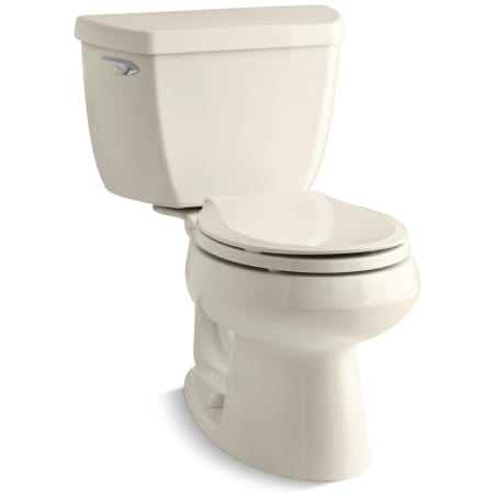 A large image of the Kohler K-3577 Almond