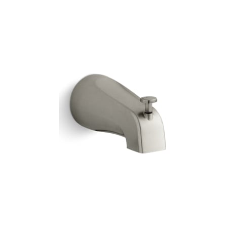 kohler devonshire diverter spout inch npt tub mounted connection classic brushed accessory bn