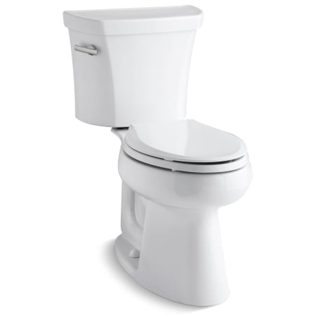 Kohler K-3979-0 White Highline Comfort Height 1.6 GPF Toilet with ...