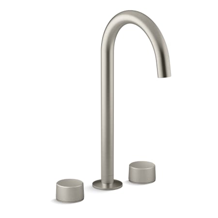 A large image of the Kohler K-77965-8 Vibrant Brushed Nickel