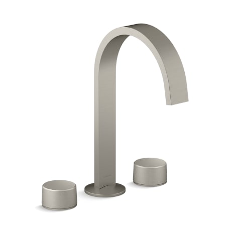 A large image of the Kohler K-77968-8 Vibrant Brushed Nickel