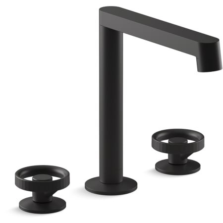 Kohler K-77969-9-BL Matte Black Components Widespread Bathroom Sink ...