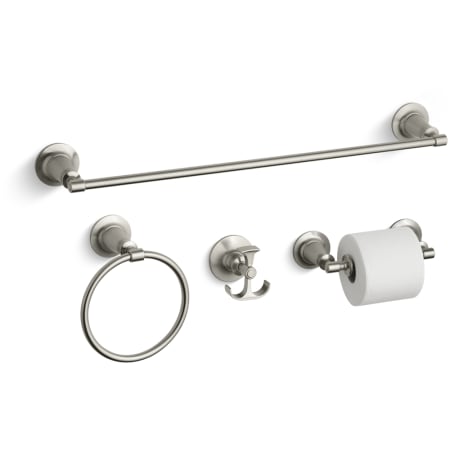 A large image of the Kohler Archer Better Accessory Pack 1 Brushed Nickel