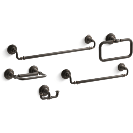 A large image of the Kohler Artifacts Best Accessory Pack Oil Rubbed Bronze (2BZ)