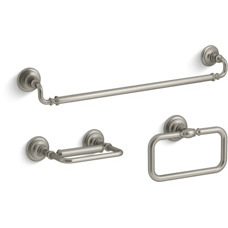 A large image of the Kohler Artifacts Good Accessory Pack 1 Vibrant Brushed Nickel