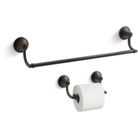 A large image of the Kohler Bancroft Good Accessory Pack 2 Oil Rubbed Bronze (2BZ)