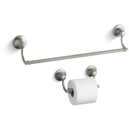 A large image of the Kohler Bancroft Good Accessory Pack 2 Brushed Nickel