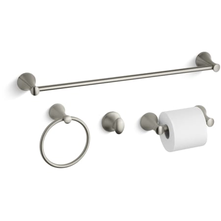 A large image of the Kohler Coralais Better Accessory Pack 1 Brushed Nickel