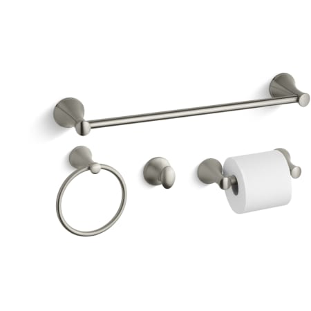 A large image of the Kohler Coralais Better Accessory Pack 2 Brushed Nickel