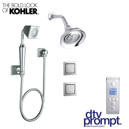 Kohler Dtv Prompt M Sp2 Polished Chrome Luxury Shower System