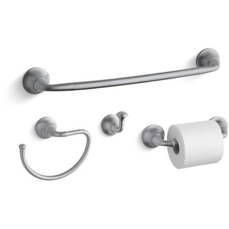 A large image of the Kohler Forte Better Accessory Pack 2 Brushed Chrome