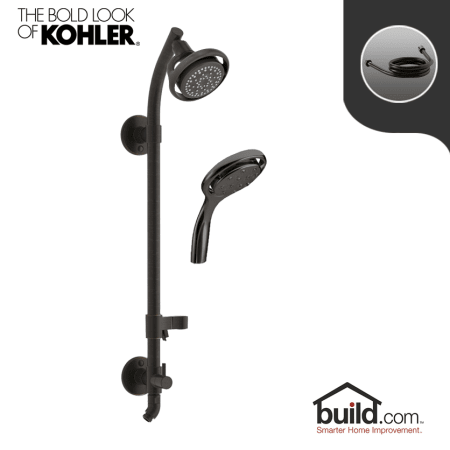 A large image of the Kohler HydroRail K-15996/K-17493 Package Oil Rubbed Bronze (2BZ)