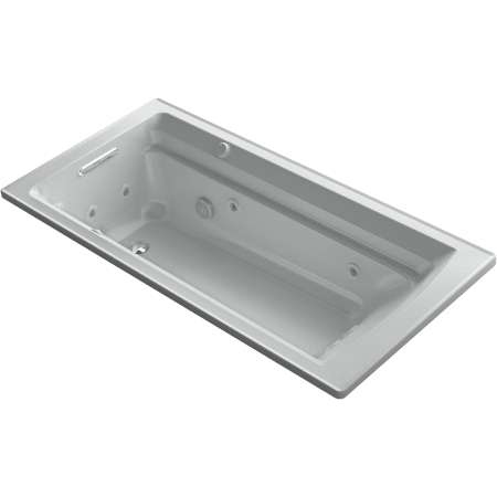 A large image of the Kohler K-1124-XHGH Ice Grey