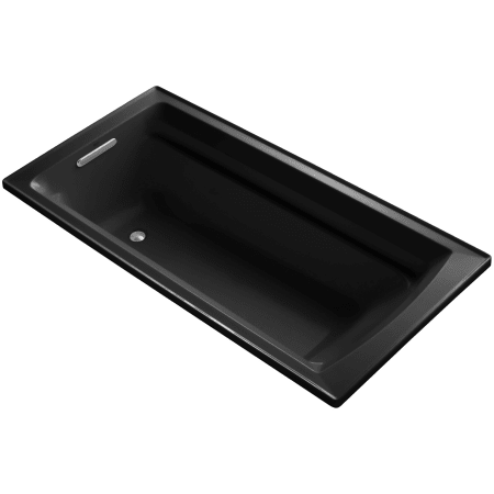 A large image of the Kohler K-1125-W1 Black Black