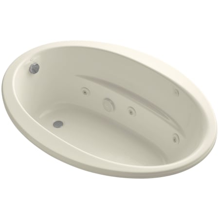 A large image of the Kohler K-1162-S1CB Almond