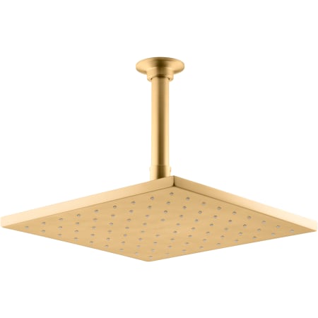 A large image of the Kohler K-13696-G Vibrant Brushed Moderne Brass