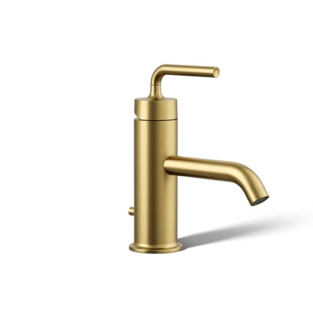 A large image of the Kohler K-14402-4A Vibrant Brushed Moderne Brass