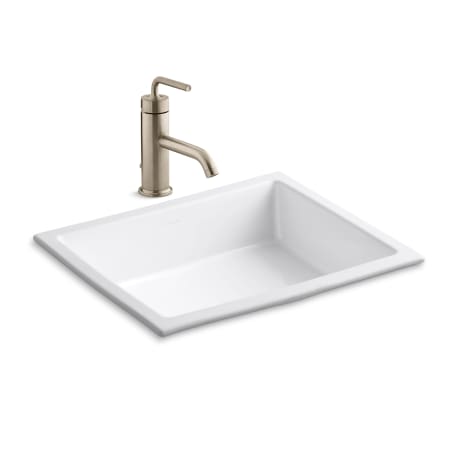 A large image of the Kohler K-14402-4A/K-2882 Brushed Bronze